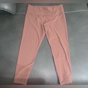 Athleta Elation Pirouette 7/8 Tight
Size: XL
Color: Rosewood Mauve (rusty rose)